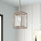 Designers Fountain Linares 100 Watt 1 Light Aged Platinum Mini-Pendant with Crystal Prisms Shade 87430-AP - alternate 2